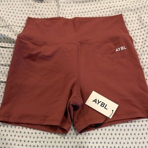 AYBL Women's Bike Shorts - Deep Rust